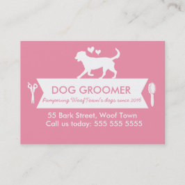 Tarjeta de fidelidad Dog Groomer - Personalizable