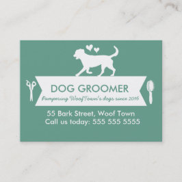 Tarjeta de fidelidad Dog Groomer - Personalizable