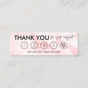 Tarjeta de fidelidad: Marble Makeup Hair