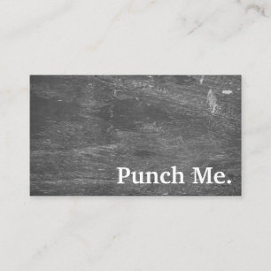 Tarjeta de fidelidad moderna Minimalista de pizarr