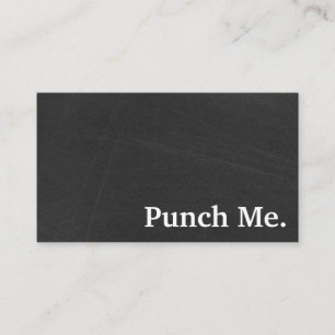 Tarjeta de fidelidad moderna Minimalista de pizarr