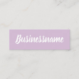 tarjeta de fidelidad moderna y minimalista