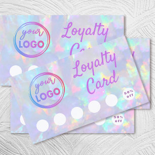 tarjeta de fidelidad opal stone