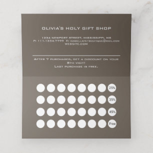 TARJETA DE FIDELIZACIÓN