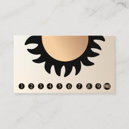 Tarjeta De Fidelización 10 Punch Spray Tan Visita Lealtad del Cliente