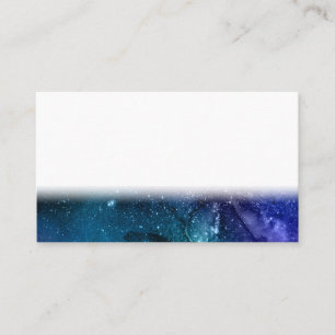 Tarjeta De Fidelización Amantes de la Galaxia Espacio Estrellado Cielo Azu