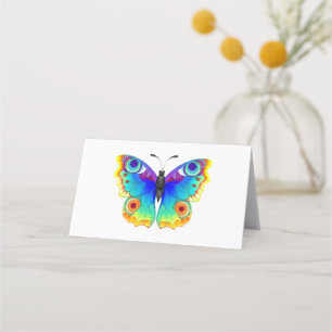 Tarjeta De Fidelización Arcoiris mariposa Peacock Eye