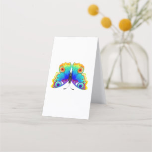 Tarjeta De Fidelización Arcoiris mariposa Peacock Eye