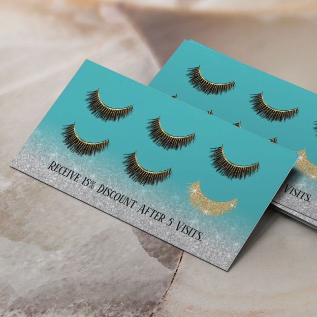 Tarjeta De Fidelización Artista de maquillaje latigazos Eyelash Lealtad Tu (Subido por el creador)