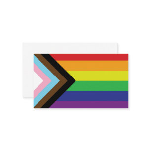 Tarjeta De Fidelización Bandera progresista LGBTQIA