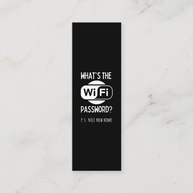 Tarjeta De Fidelización bonito hogar nuevo (Anverso)