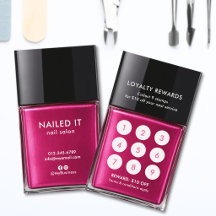 Botella de esmalte de uñas rosa chic Salón de uñas