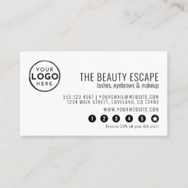 Tarjeta De Fidelización Business Logo Loyalty Card