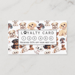 Tarjeta De Fidelización Cachorro de cachorros