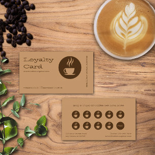 Tarjeta De Fidelización Café/Tienda