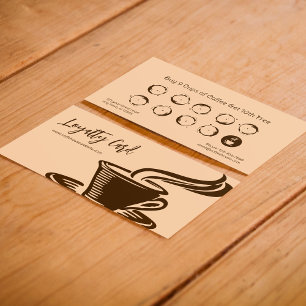 Tarjeta De Fidelización Café/Tienda