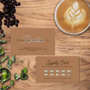 Tarjeta De Fidelización Cafetería