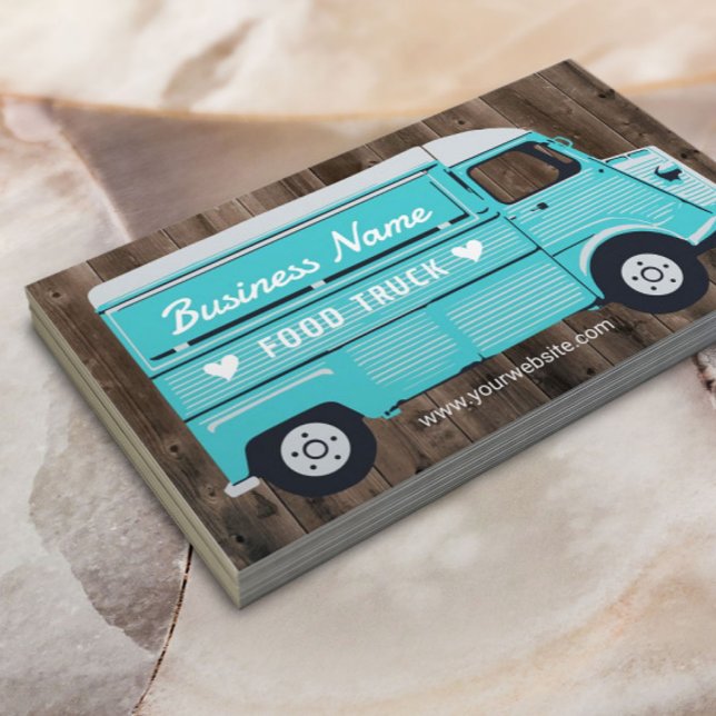 Tarjeta De Fidelización Camión de comida rústica Cocina al aire libre Van  (Subido por el creador)