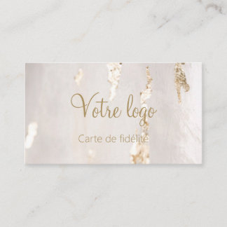 TARJETA DE FIDELIZACIÓN CARTE DE FIDÉLITÉ 