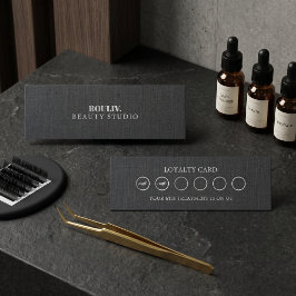 Tarjeta De Fidelización Círculo de Sello de Lealtad de Tecnología de Pesta