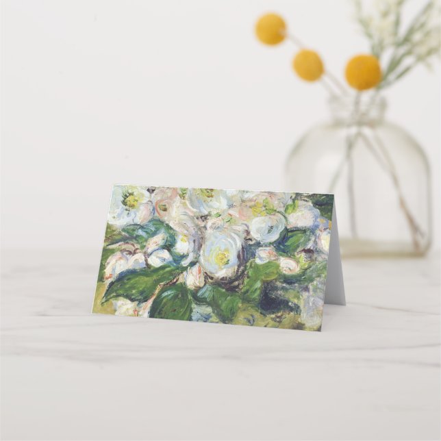Tarjeta De Fidelización Claude Monet - rosas de navidad (Anverso)