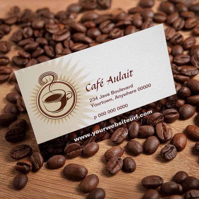 Tarjeta De Fidelización Coffee Bar Rewards Business Card (Coffee Bar Rewards Business Card)