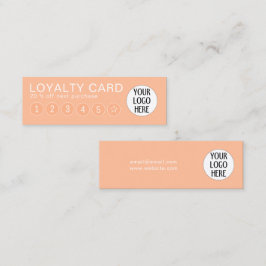 Tarjeta De Fidelización Color de color de la pintura de 2024 con el logoti