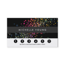 Colorido Bokeh de Confetti sobre la lealtad negra