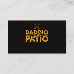 Tarjeta De Fidelización Daddio De La Parrilla De Parrillada De Patio