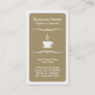 tarjeta de fidelización de café mod