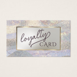 tarjeta de fidelización de ondas acuáticas purpuri