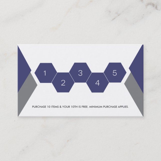 Tarjeta De Fidelización El cliente del túnel de lavado recompensa la (Anverso)