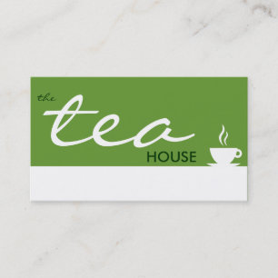 Tarjeta De Fidelización el salón de té (personalizable de color)