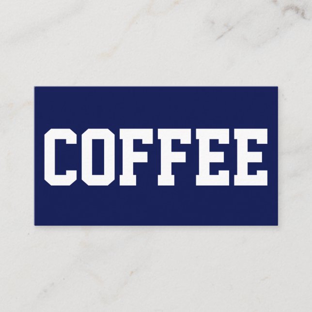 Tarjeta De Fidelización Enorme texto sobre número de doble puntito blanco (Anverso)