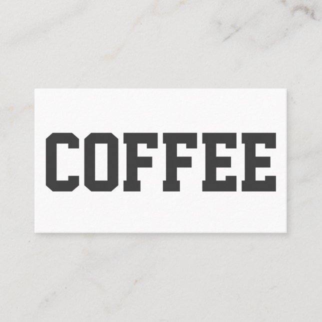 Tarjeta De Fidelización Enorme texto sobre número de doble puntito blanco (Anverso)