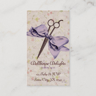 Tarjeta De Fidelización esquileos femeninos del arco de la lavanda del