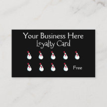 Feliz lealtad a los Navidades Snowman