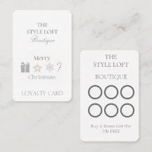 Feliz Navidad Minimalista Tienda Boutique Neutral
