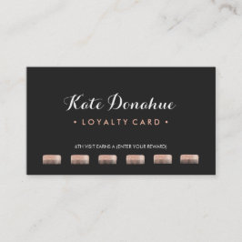 Tarjeta De Fidelización Fijación del cliente de secuenciación Comb Hair St