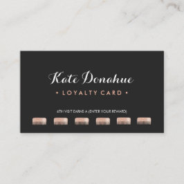 Tarjeta De Fidelización Fijación del cliente de secuenciación Comb Hair St