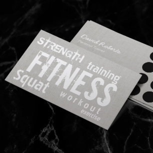 Tarjeta De Fidelización Fitness Personal Trainer Loyalty Punch