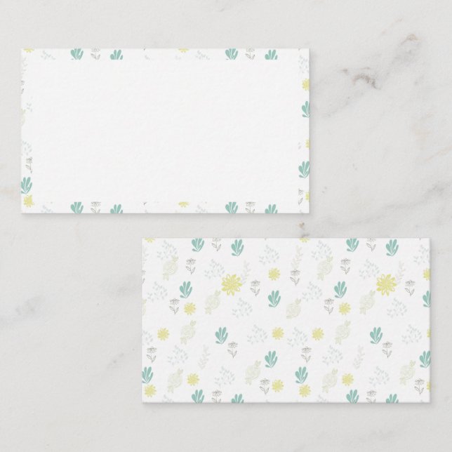 Tarjeta De Fidelización Flores (Anverso / Reverso)