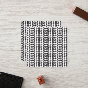 Tarjeta De Fidelización fondo blanco y negro con muchos puntos