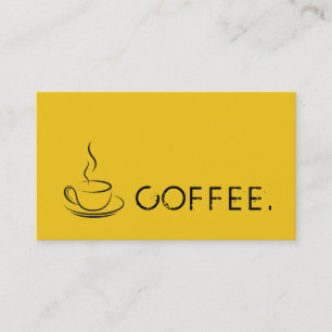 Tarjeta De Fidelización Fondo de limón profundo para el café de fidelida