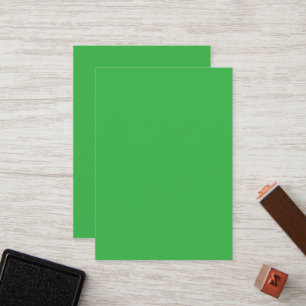 Tarjeta De Fidelización fondo verde con borde blanco