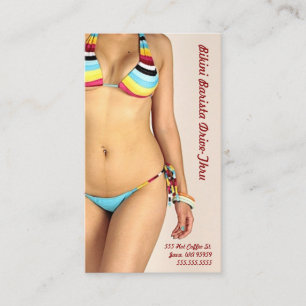 Tarjeta De Fidelización Foto de Rainbow Bikini Barista Drive-Thru Personal
