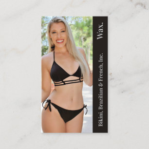 Tarjeta De Fidelización Fotografía de cera francesa bikini-brasileña - P
