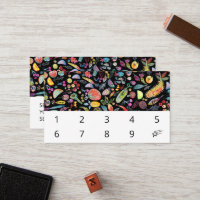 Funky Rainbow Fruits Watercolor Pattern 10