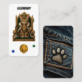 Tarjeta De Fidelización Gato Punk Legendario: Edición Royal Bengal