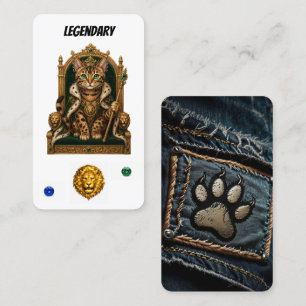 Tarjeta De Fidelización Gato Punk Legendario: Edición Royal Bengal